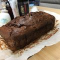 染め千秋's cooksnap of when they made 完熟バナナとHMでチョコパウンドケーキ.