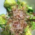 お願いひつじ's cooksnap of when they made アボカドときゅうりのポン酢わさび和え.