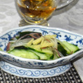 mielle's cooksnap of when they made みょうがときゅうりの酢の物.