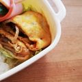 3姉妹ちゃんママ's cooksnap of when they made ひとくち＊＊オムそば＊＊.