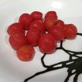 cookまゆまゆ's cooksnap of when they made ミニトマト 冷凍で皮がツルンと剥ける♪.