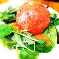 黒鯛一直線's cooksnap of when they made ＊可愛い つばめ風トマトのファルシー＊.