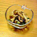 ぼびちこ's cooksnap of when they made 旨々♪ きのこのマリネで水菜のサラダ.