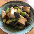 ゆゆゆぱっと's cooksnap of when they made なす、ししとう、厚揚げこんにゃくの甘辛煮.