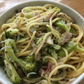 ようさんママ's cooksnap of when they made 簡単！しらすとベーコンの和風パスタ.