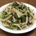 ままばなな1020's cooksnap of when they made もやしとピーマンの塩昆布deナムル風☆.