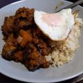 しらたまこむぎ's cooksnap of when they made シンガポール・カレー（茄子のカレー）.
