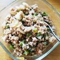 fumcook's cooksnap of when they made 黄金比の豚そぼろ.