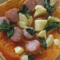 ririco*'s cooksnap of when they made ケチャップとおマヨで✿簡単ピザトースト.
