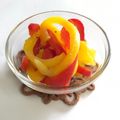 まちゃまっきー's cooksnap of when they made ☺レンジで簡単作り置き♪パプリカのマリネ.