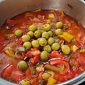 ｸﾏﾘｴ's cooksnap of when they made タコとオリーブのトマト煮.