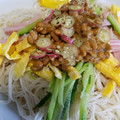 じぇりい's cooksnap of when they made 冷やし中華風納豆そうめん.