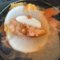 くりfam's cooksnap of when they made 梅流しの大根汁.