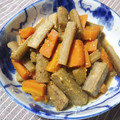 ドラエミ's cooksnap of when they made ごぼうと人参の炒め煮.