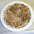 うぐいす♪'s cooksnap of when they made レンジde簡単♪豚こまもやし.