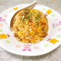 ＠迷子＠'s cooksnap of when they made つぶしミートボールチャーハン☆.