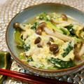 アイリッシュショコラ's cooksnap of when they made 小松菜としめじの卵とじ.
