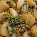 コリラックマー's cooksnap of when they made 簡単子供が喜ぶ　かぶと豚ひき肉のそぼろ煮.