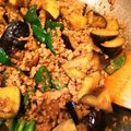 たぼーん's cooksnap of when they made 豚ひき肉となすの甘辛炒め.