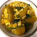 タチオʕ•ᴥ•ʔ's cooksnap of when they made かぼちゃとお揚げのあられ煮.