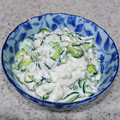 ダンディねこ's cooksnap of when they made オクラときゅうりの白和え.