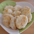 Nekozame's cooksnap of when they made もちもち！！おからのヘルシーお焼き.