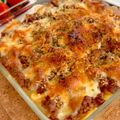 ポンタ77's cooksnap of when they made じゃがいもひき肉チーズ焼き.