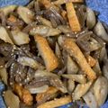 スノーディッシュ's cooksnap of when they made ごぼうとこんにゃくでヘルシーきんぴら.