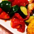 クックHJB3B6☆'s cooksnap of when they made 簡単！きゅうりとトマトのマリネ.