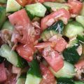ミユミユ24's cooksnap of when they made 【簡単】ツナトマきゅうりのめんぽんマリネ.