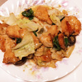 banana-man's cooksnap of when they made 鶏むね肉とキャベツのオイマヨ炒め.