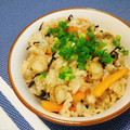 ドラエミ's cooksnap of when they made 生姜香る　ホタテ稚貝の炊き込みご飯.
