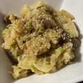 ma213ko116's cooksnap of when they made 焼肉レタスチャーハン.