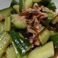 まめ☆☆'s cooksnap of when they made 決め手はごま油！きゅうりツナの塩昆布和え.