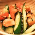むねた7033's cooksnap of when they made 簡単！きゅうりとトマトの低糖質サラダ！.