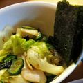 すぶたまる's cooksnap of when they made ごま油香る✿キャベツと胡瓜の海苔ポン和え.