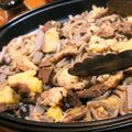 じゅりまり's cooksnap of when they made ポン酢で食べる「元祖すじこんの店」鉄板焼.