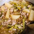 どなこ＊'s cooksnap of when they made 超簡単！麺つゆだけでかぶのそぼろ煮.