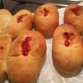 クックUR1EFL☆'s cooksnap of when they made 全粒粉入り　チーズウインナーパン.