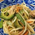 RIKAcook☆'s cooksnap of when they made 夏バテ予防☆豚ゴーヤもやしのスタミナ炒め.