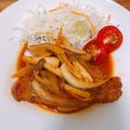 しゃぶしゃぶ肉's cooksnap of when they made 洋食屋さんのポークチャップ.