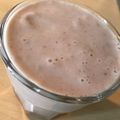 Yokchina's cooksnap of when they made ブルーベリーとバナナヨーグルトスムージー.