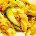 クックOWPJU3☆'s cooksnap of when they made シンプル・簡単なレタス炒め☆.