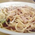 トマコヤ's cooksnap of when they made ノンオイル☆しめじと納豆の和風パスタ.