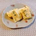 yesmama's cooksnap of when they made お弁当にどうぞ～♪ゴーヤー入り卵焼き.