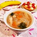 Richland☆Y's cooksnap of when they made 鶏軟骨入り野菜スープ.