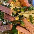 kohamajima's cooksnap of when they made スパムじゃがピーマン炒め.