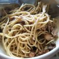 クックUL8OCM☆'s cooksnap of when they made なすと挽き肉のバタポンチーズパスタ.