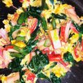 crystaI's cooksnap of when they made ＊手間なし☆ツルムラサキの中華炒め＊.