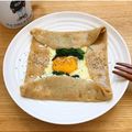 ＊mahoo＊'s cooksnap of when they made 全粒粉のもっちりガレット.